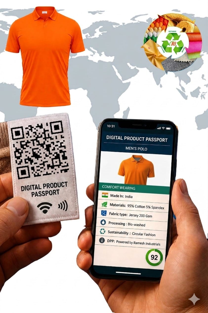 Digital Product Passport project sheet from Ramesh Industrials